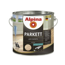 Лак алкидный шелковисто-матовый Alpina "Parket" (2,5 л)