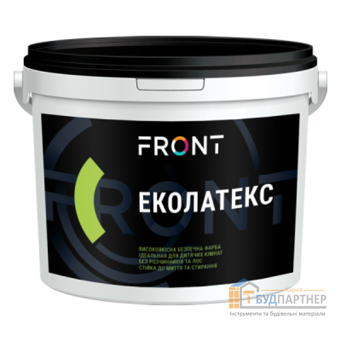 Краска водоэмульсионная Эколатекс Front (1,5 кг) - цена, характеристики в интернет-магазине