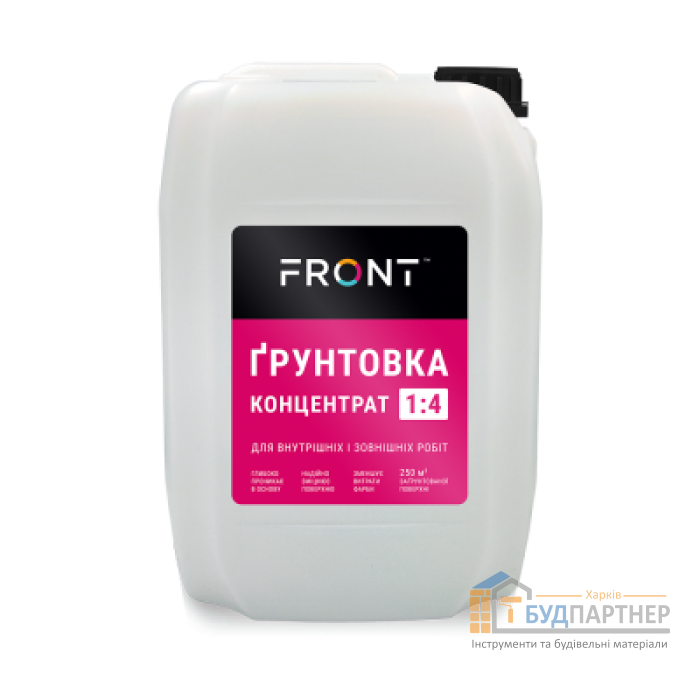 Грунтовка-концентрат глубокого проникновения Front 1:4 (10 л) - цена, характеристики в интернет-магазине