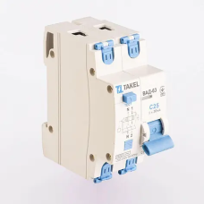 Диф. автомат Takel AD63 1P+N 25A C