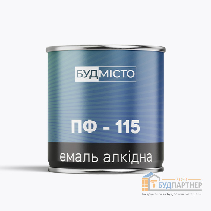 Емаль ПФ-115 Будмісто сіра (25 кг) - ціна, характеристики в інтернет-магазині