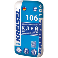 Клей для плитки быстротвердеющий Kreisel 106 (25 кг)