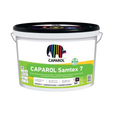 Краска интерьерная латексная Caparol " Samlatex 7 E.L.F." (10 л)