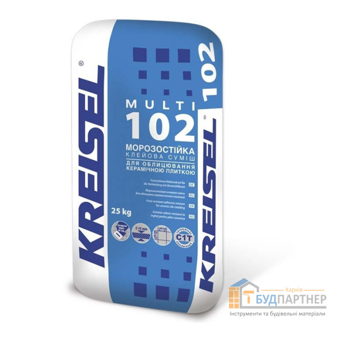 Клей для плитки Kreisel 102 (25 кг) - ціна, характеристики в інтернет-магазині