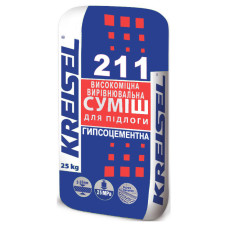 Суміш гіпсова Kreisel 211 для вирівнювання підлоги 2-20 мм (25 кг)