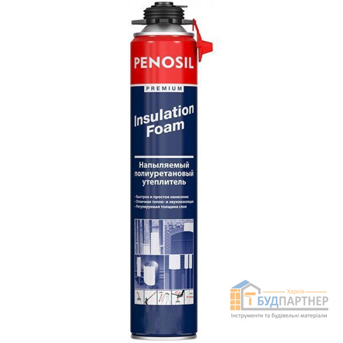 Напыляемый утеплитель Penosil Insulation Foam (810 мл) - цена, характеристики в интернет-магазине