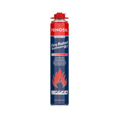 Огнеупорная монтажная пена Penosil Premium Fire Rated Gunfoam B1 (750 мл)