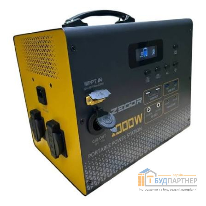 Портативная зарядная станция ZEGOR YC1100 (Мощность 1000 Вт) - цена, характеристики в интернет-магазине