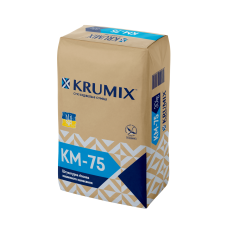 Штукатурка гипсовая KRUMIX KM-75 машинная (30 кг)