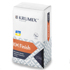 Шпаклевка гипсовая финиш KRUMIX KM Finish (25 кг)
