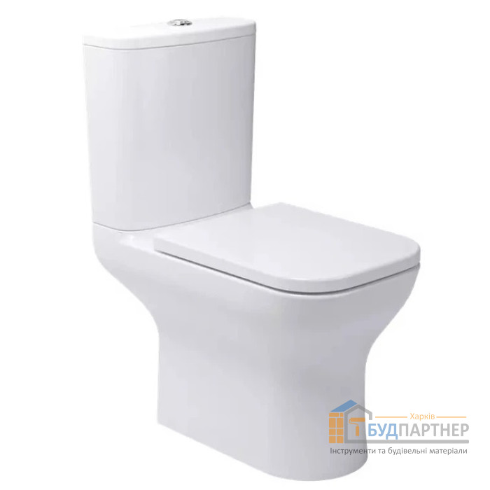 Компакт для підлоги Devit Frame soft-close безободковий, Vortex Flush (універсальний злив) - ціна, характеристики в інтернет-магазині
