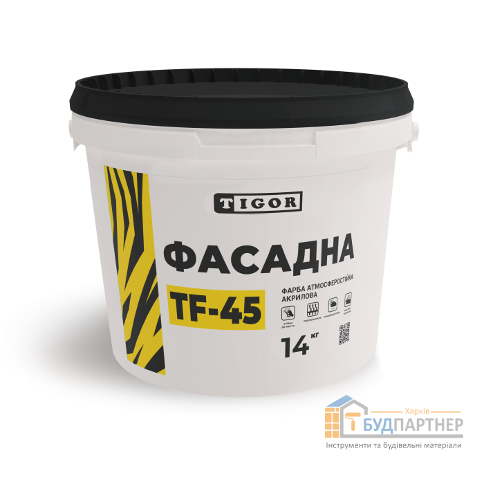 Краска Фасадная  TIGOR ТF-45 (14 кг) - цена, характеристики в интернет-магазине