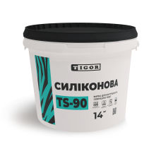 Краска Силиконовая  TIGOR TS-90 (14 кг)