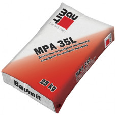 Штукатурка Baumit MPA 35 L цементно-известковая для маш. нанесения (25 кг)