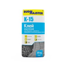 Клей для плитки эластичный БудМайстер КЛЕЙ-15 (25 кг)