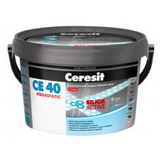 Затирка для швов плитки водостойкая Ceresit CE 40 розовая (2 кг)