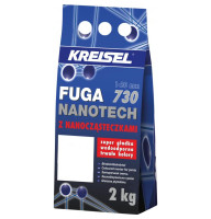 Затирка для швов плитки Kreisel Fuga Nanotech 730 белая 2А (2 кг)
