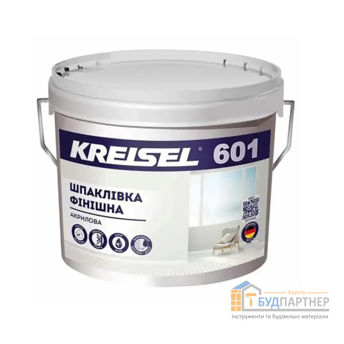 Шпаклевка акриловая финишная Kreisel 601 (8 кг) - цена, характеристики в интернет-магазине