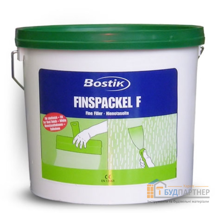 Шпаклевка Bostik Finspackel (10 л) - цена, характеристики в интернет-магазине