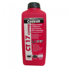 Грунтовка глубокопроникающая бесцветная Ceresit CT 17 Super (2 л)