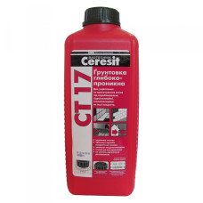 Грунтовка глубокопроникающая Ceresit CT 17 (2 л)