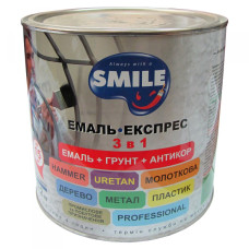 Эмаль-экспресс молотковый эффект Smile 3 в 1 золотисто-коричневая (2,2 кг)
