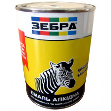 Эмаль алкидная Зебра (13 слоновая кость) 0,9 кг