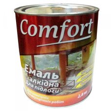 Емаль Comfort ПФ-266 жовто-коричнева (2,8 кг)