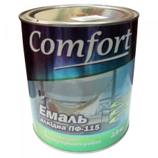 Емаль Comfort темно-вишнева (2,8 кг)