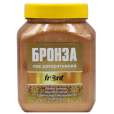 Лак декоративний Бронза Front (0,4 кг)