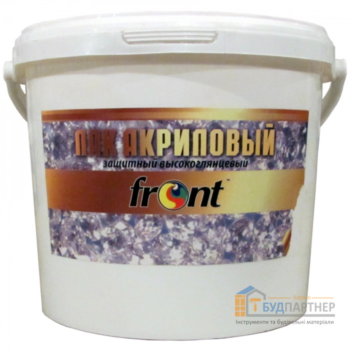 Лак защитный высокоглянцевый Фронт (5 кг) - цена, характеристики в интернет-магазине