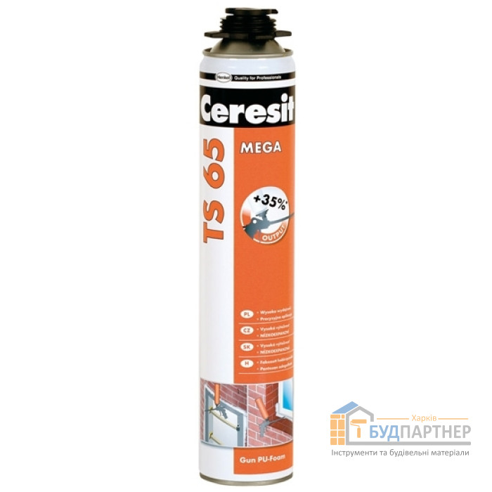 Монтажная пена Ceresit TS 65 Pro (850 мл) - цена, характеристики в интернет-магазине