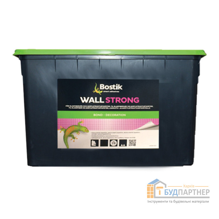 Клей для настінних покриттів Bostik Wall Strong 75 (15 л) - ціна, характеристики в інтернет-магазині