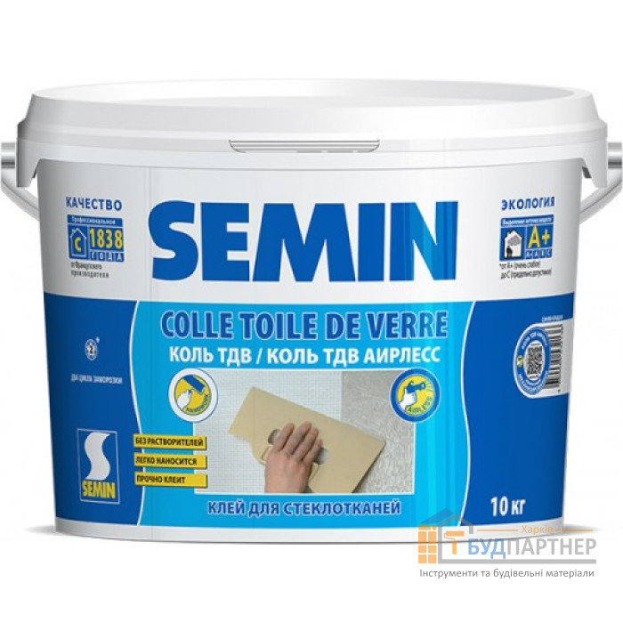 Клей для стеклохолста Semin Colle TDV Semin (10 кг) - цена, характеристики в интернет-магазине