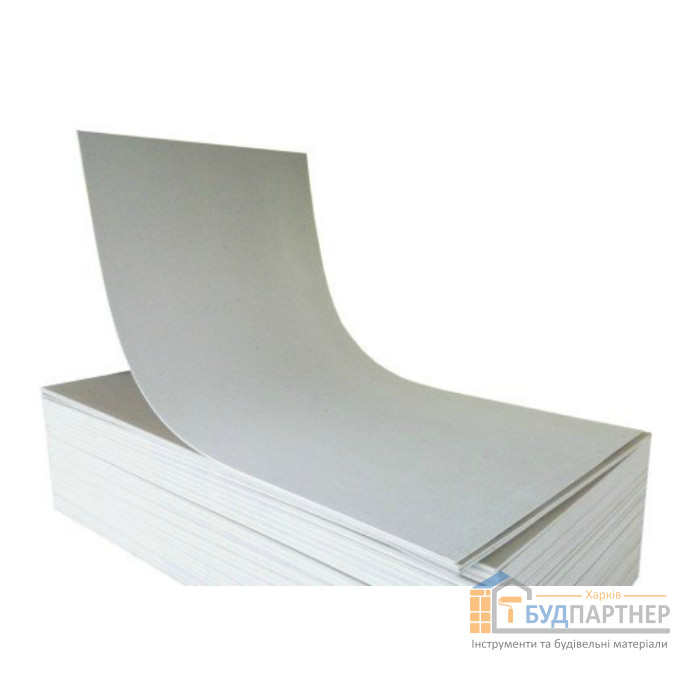 Гіпсокартон гнучкий (арочний) Knauf 6,5 мм (1200x2500 мм) - ціна, характеристики в інтернет-магазині