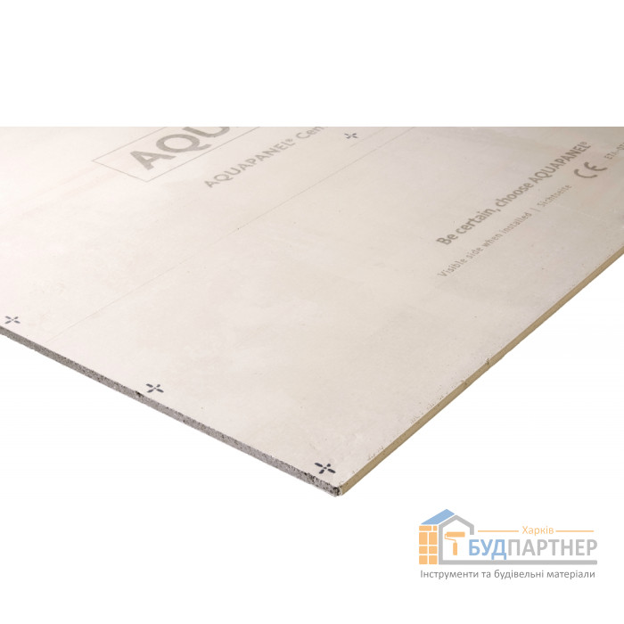 Аквапанель наружная Knauf Aquapanel Outdoor (2400x900x12,5 мм) 2,16 м.кв. в листе - цена, характеристики в интернет-магазине