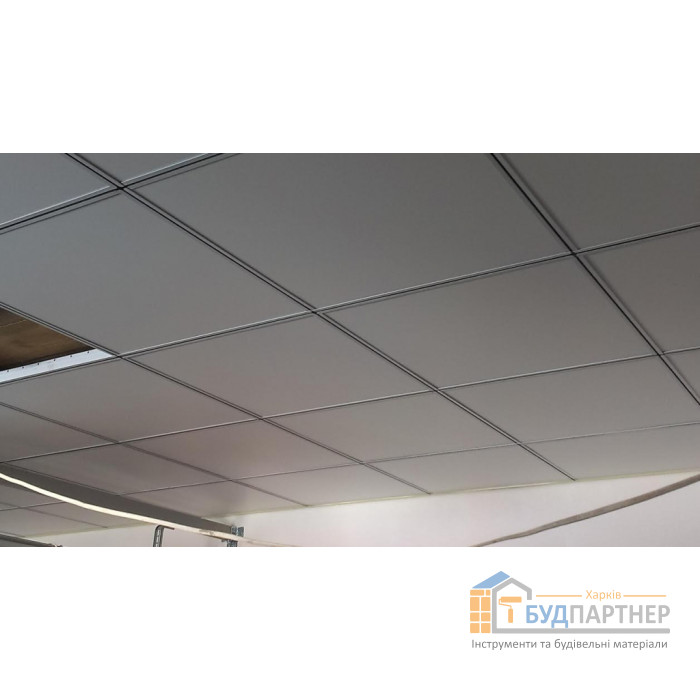 Плита гипсовая потолочная Knauf Danotile 600 Ultra white (600x600 мм) 6,5 мм - цена, характеристики в интернет-магазине