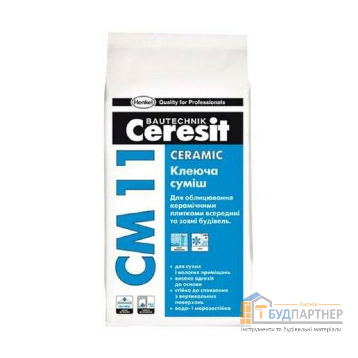 Клей для плитки Ceresit СМ 11 (5 кг) - цена, характеристики в интернет-магазине