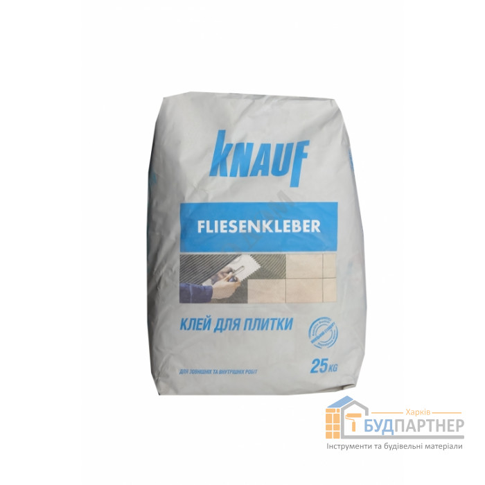Клей для плитки Knauf Fliesenkleber (Кнауф Флізенклебер) 25 кг - ціна, характеристики в інтернет-магазині