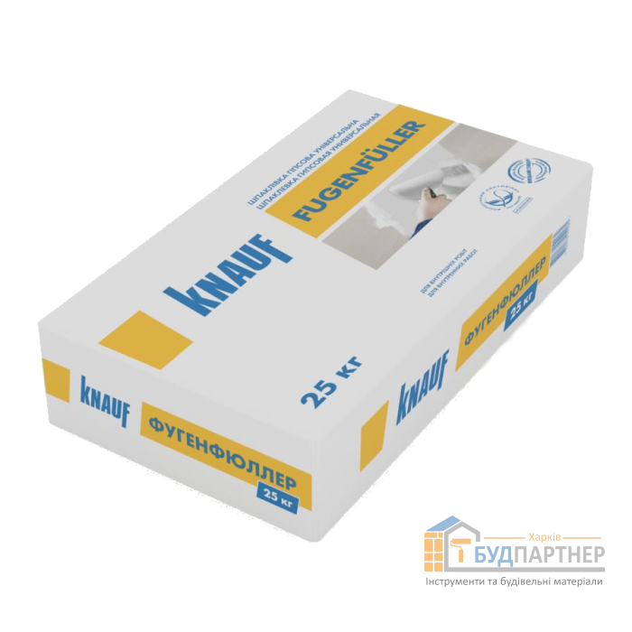 Шпаклівка Knauf Fugenfuller (Фугенфюллер) 25 кг - ціна, характеристики в інтернет-магазині