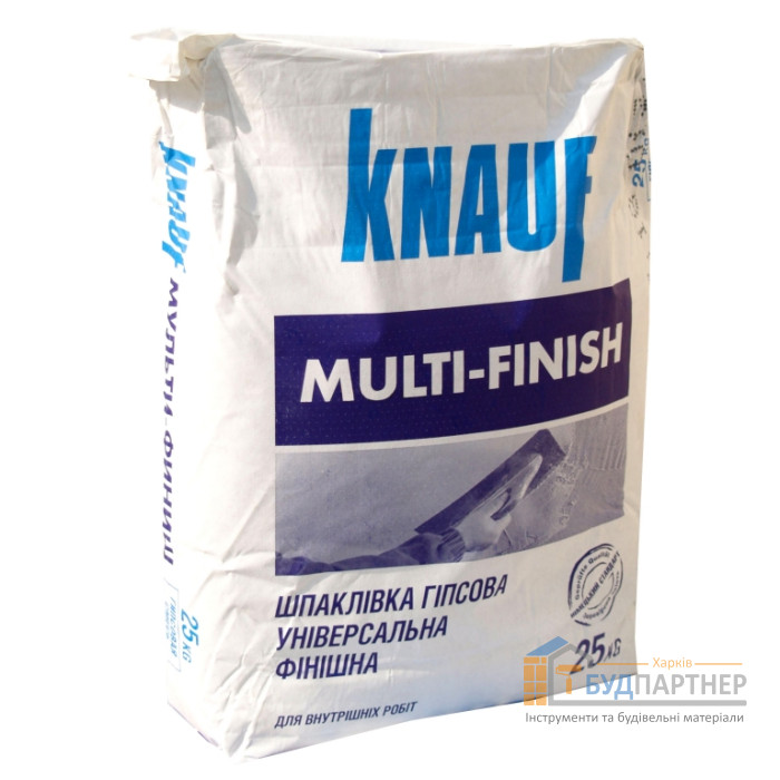 Шпаклівка Knauf Multi-finish (Мультіфініш) 25 кг - ціна, характеристики в інтернет-магазині