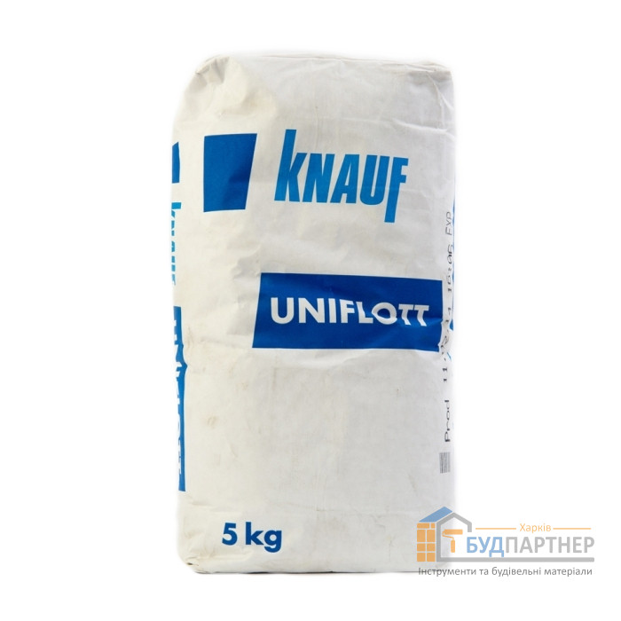 Шпаклівка Knauf Uniflott (Уніфлотт) 5 кг - ціна, характеристики в інтернет-магазині