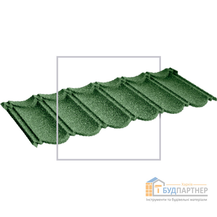 Металлочерепица композитная Queetile Classic Terra cotta (1.14x0.41 м) - цена, характеристики в интернет-магазине