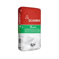 Шпатлевка финиш Scanmix S White 521 (5 кг)