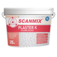 Штукатурка Scanmix PLASTER K Silicone-Silicate (25 кг)