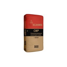 Штукатурка цементно-известковая с перлитом Scanmix CMP 505 (25 кг)