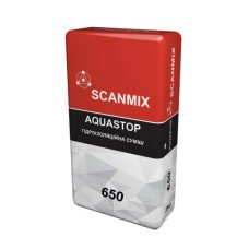 Гидроизоляционная смесь Scanmix Aquastop 650 (25 кг) 