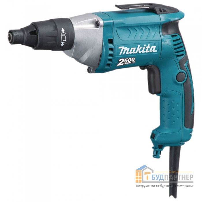 Мережевий шуруповерт Makita FS2300 (570 Вт, 2500 об. / Хв., Патрон 6,35 мм, з реверсом, 1,7 кг) - ціна, характеристики в інтернет-магазині