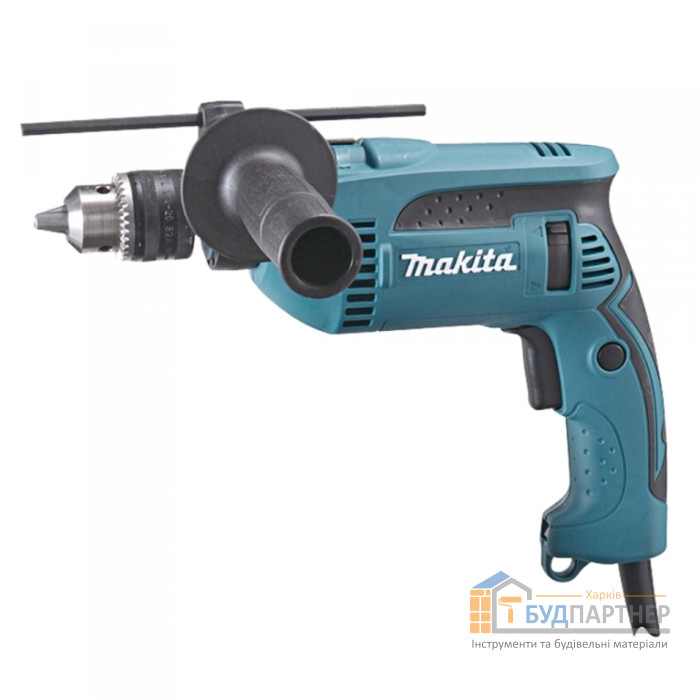 Дрель ударная Makita HP1640 (650 Вт, 2800 об./мин., 44800 уд./мин., 1,7 кг) - цена, характеристики в интернет-магазине