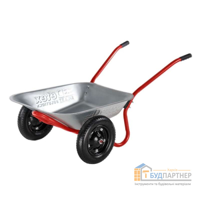 Тачка 2-колесная DETEX WB 6406 D-52 (65 л/120 кг) - цена, характеристики в интернет-магазине